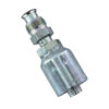 Male Inverted SAE Swivel Straight 1/4" - 1/4"