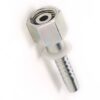 Metric 06L Light Female Swivel  X 1/4" Hose End