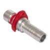 10mm WEO 350 Straight Nipple X 1/4" Hose End