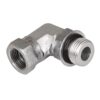 NPT F Swivel 1/4" x SAE M 1/4" 90° Elbow