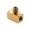 1/4" NPT F x 1/4" NPT M  x 1/4" NPT F Branch Tee