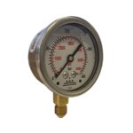 400 Bar Bottom Entry 63mm Pressure Gauge