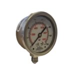 700 Bar Bottom Entry 63mm Pressure Gauge