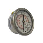 60 Bar Back Entry 63mm Pressure Gauge