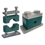 12mm OD Heavy Duty SS316 Pipe Clamp