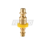 1/4" 20 & 30 Series Brass Insert 1/4" Push-Lok Barb