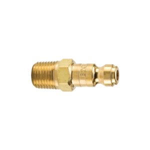 1/4" 10 Series Brass Insert 1/4" NPT Male Thread