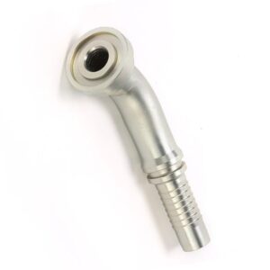 SAE 3/4" 3000PSI 45° Elbow Flange X 3/4" Hose End