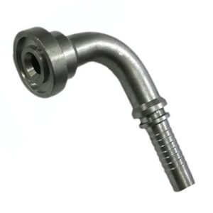 SAE 3/4" 3000PSI 90° Elbow Flange X 1/2" Hose End