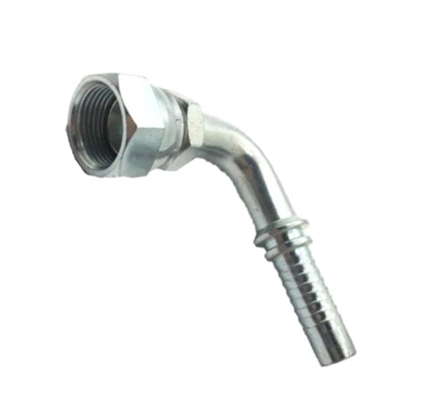 2W-KM9FS-SGL.jpg Komatsu Metric M14X1.5 Female 90° Elbow X 1/4" Hose End