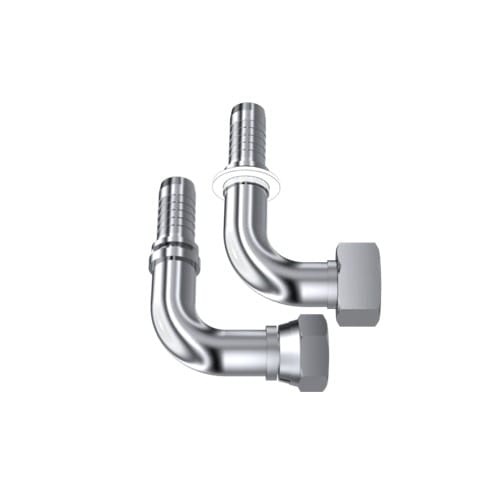 316SST Metric 15L Female Swivel 90° x 1/2" Hose End