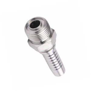 ORFS 3/8" Male Straight X 1/4" Hose End
