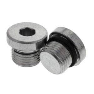 316SS 1/4" BSP Male ED In Hex Plug