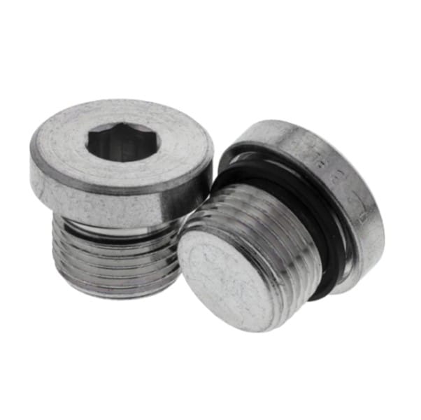 AS-0021PI.jpg 316SS 1/4" BSP Male ED In Hex Plug
