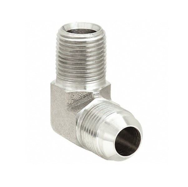 AS-1030E9.jpg NPT M 1/8" x JIC M 1/4" 90° Elbow