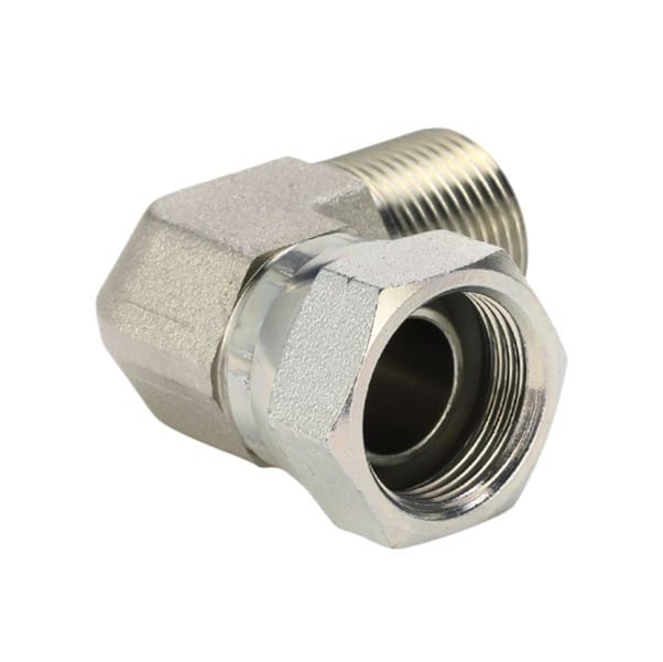 AS-2023E9.jpg BSP M 1/4" x BSP F Swivel 1/4" 90° Elbow