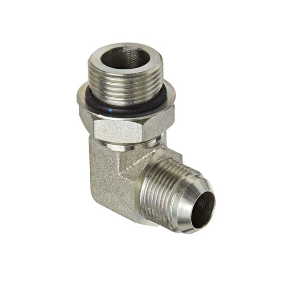 AS-2130E9.jpg BSP M ED 1/4" x JIC M 1/4" 90° Elbow