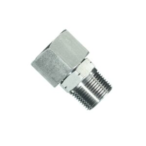 10L Metric F Swivel x NPT-04 M