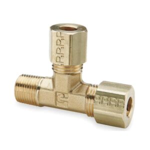 1/8" NPT M x Compression1/8" x 1/8" Run Tee