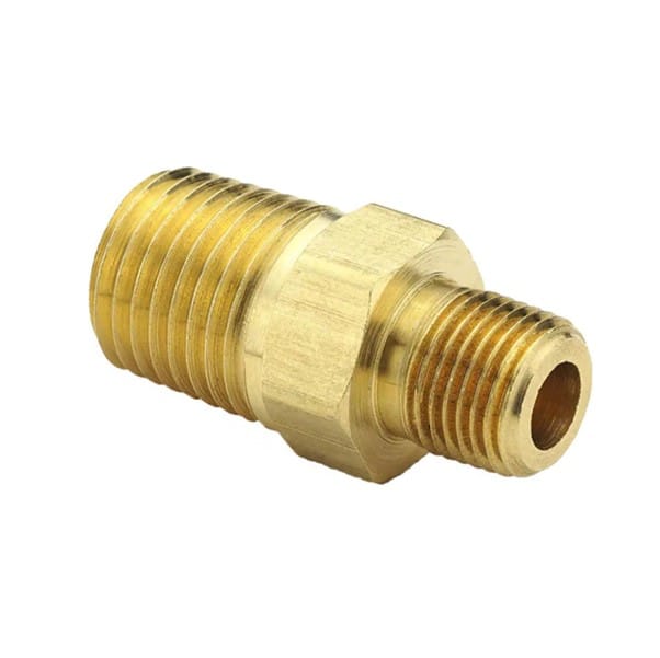 1/4" NPT M x 1/2" NPT M Reducing Hex Nipple