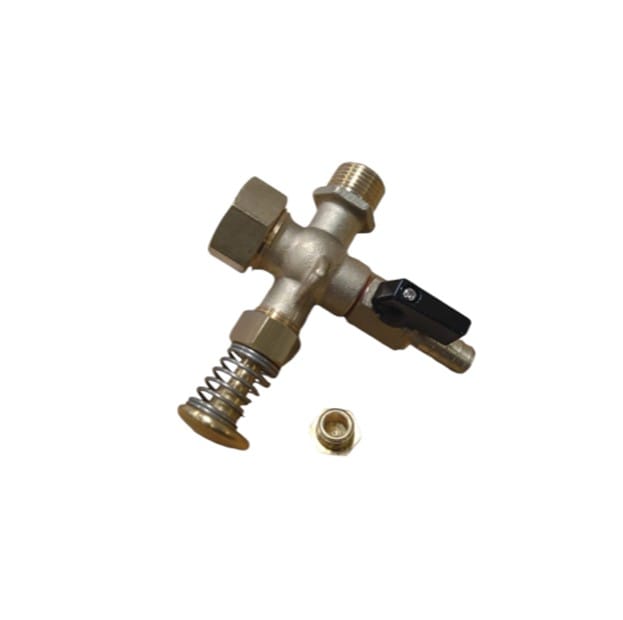 1/2" BSP Level Gauge Push Button with Drain Cock Valve
