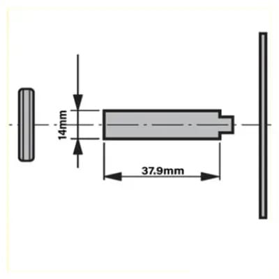 Motor Frame Mounting for DC Kit x1