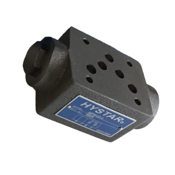 NG10 Sandwich Double Pilot Operated Check Valve, On A and B