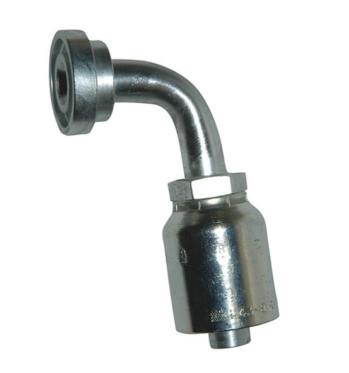 SAE Flange Head 90° Elbow 1/2" - 1/2"