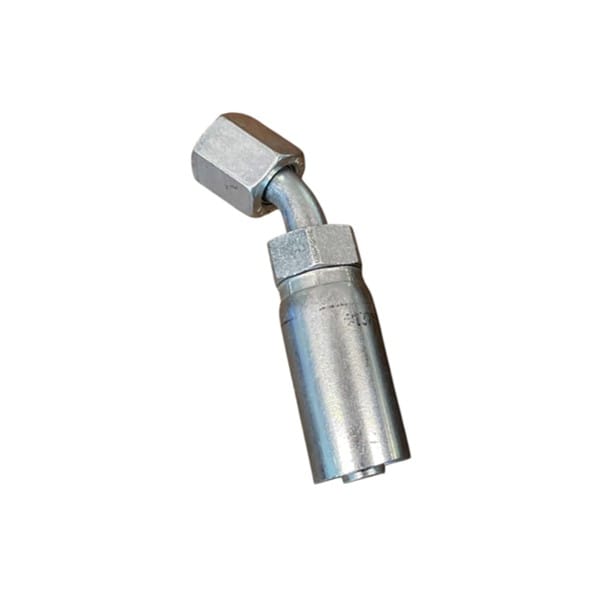 55 Series 1/4" JIC Female Swivel to 1/4" Hose End 45° Elbow
