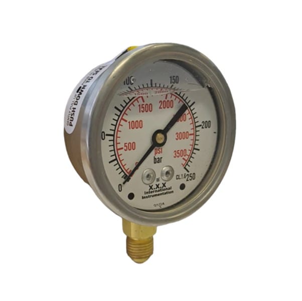 PGB63-250.jpg 250 Bar Bottom Entry 63mm Pressure Gauge