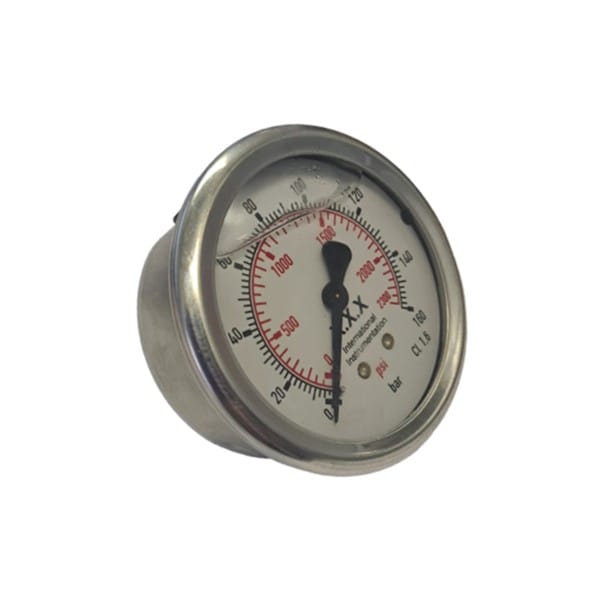 PGR63-160.jpg 160 Bar Back Entry 63mm Pressure Gauge