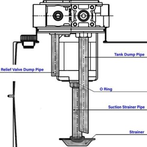 Pipe Kit for 14L Tank