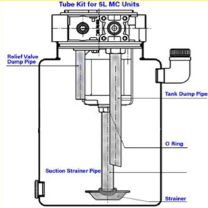 Pipe Kit for 5L Tank