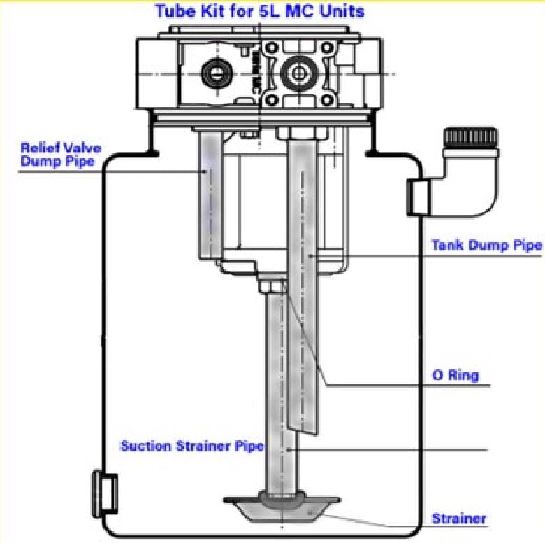 Pipe Kit for 5L Tank