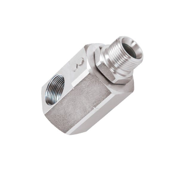 1/4" BSP Male to Female 90° Rotary Swivel