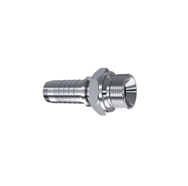 316SST BSP 1/2" Male X 1/2" Hose End