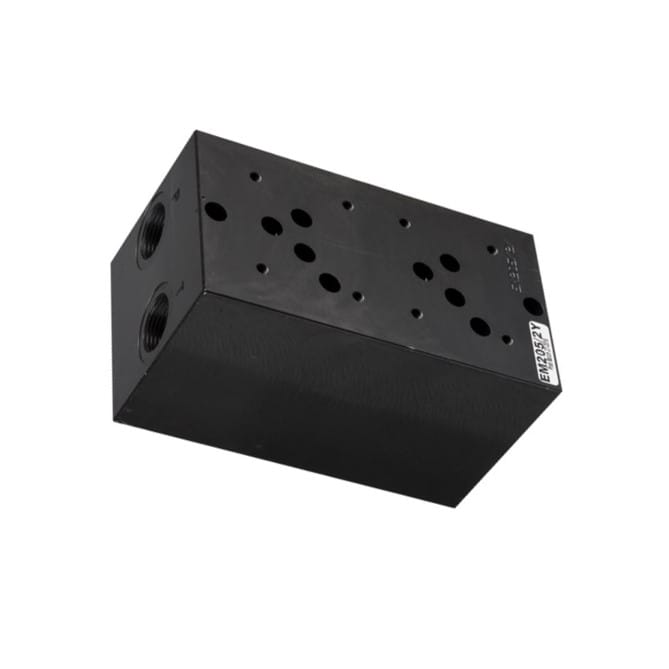 NG10 2-Station Parallel Manifold, A-B on one Side G08, P-T on both Ends G12