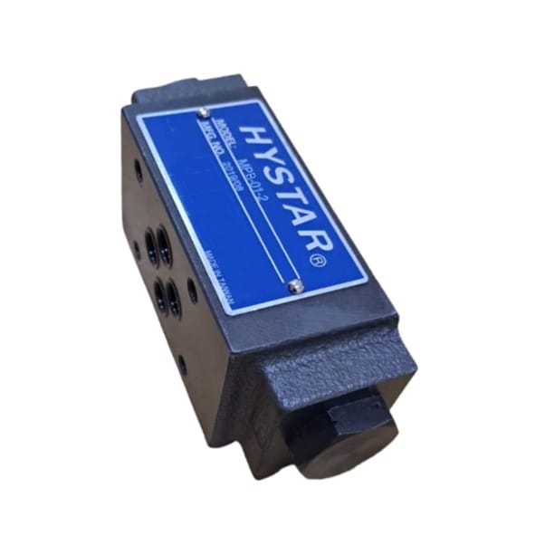 NG6 Sandwich Single Pilot Operated Check Valve, On B, 2Bar