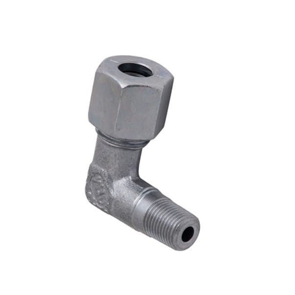 06LL M x M8x1 Tapered M 90° Elbow