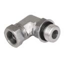 NPT F Swivel x SAE M 90° Elbow