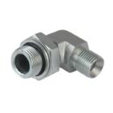 BSP M x BSP M ED and Locknut 90° Elbow